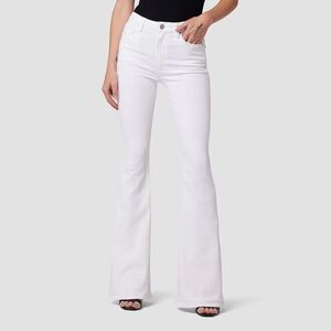 Women's White Flare Jeans